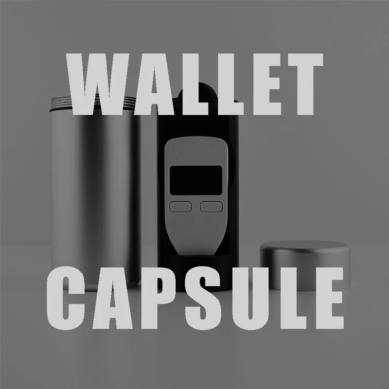 A protective capsule to travel handsomely with your funds on hardware wallets from Trezor, Ledger, Blockstream, BitBox, Coolwallet, KeepKey, Ellipal and more